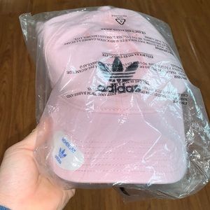 Pink Adidas hat